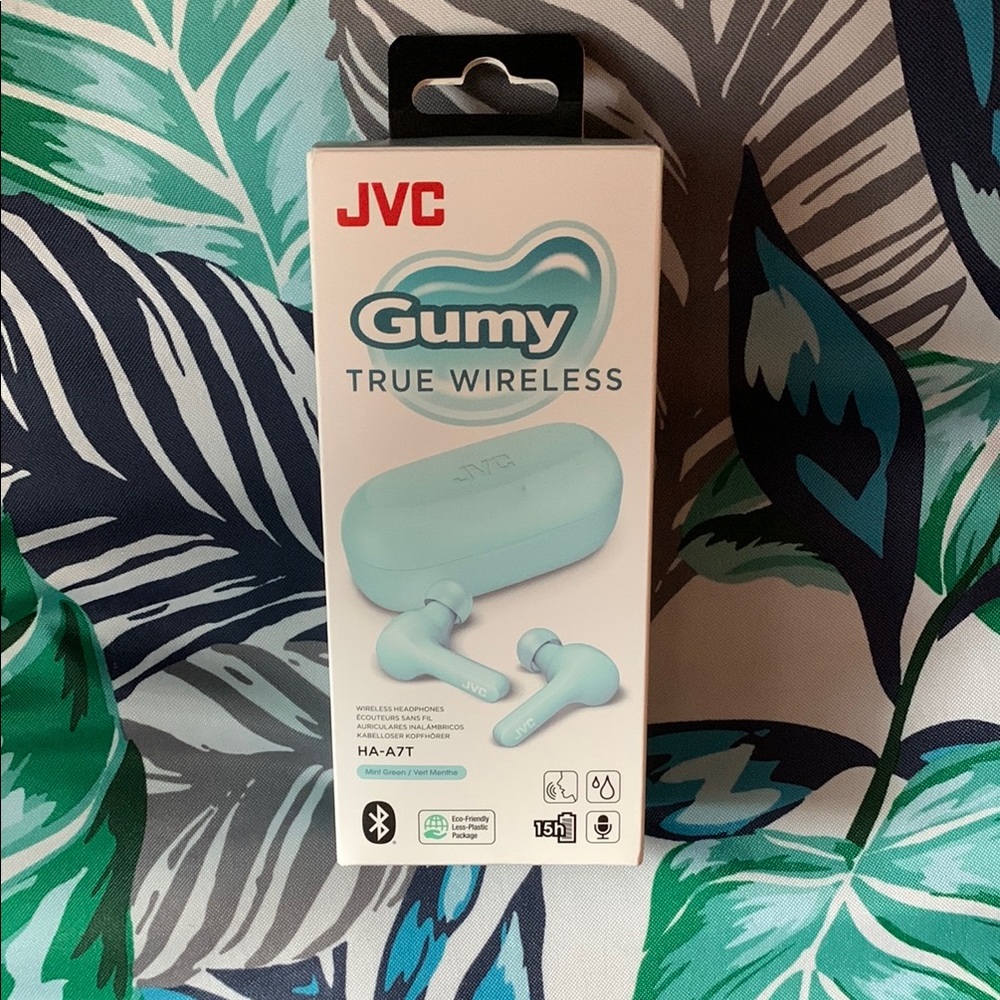 Stylish Blue Bluetooth Headset with Superior Sound and Extended Battery